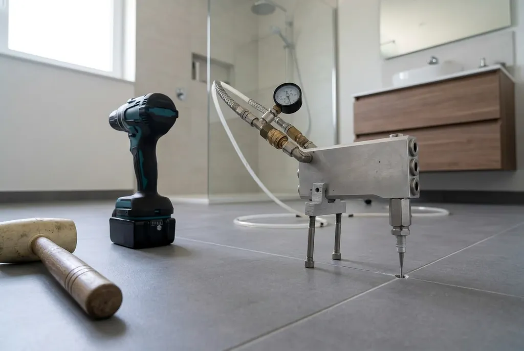 Kitbedrijf Hilversum – holle tegels injecteren