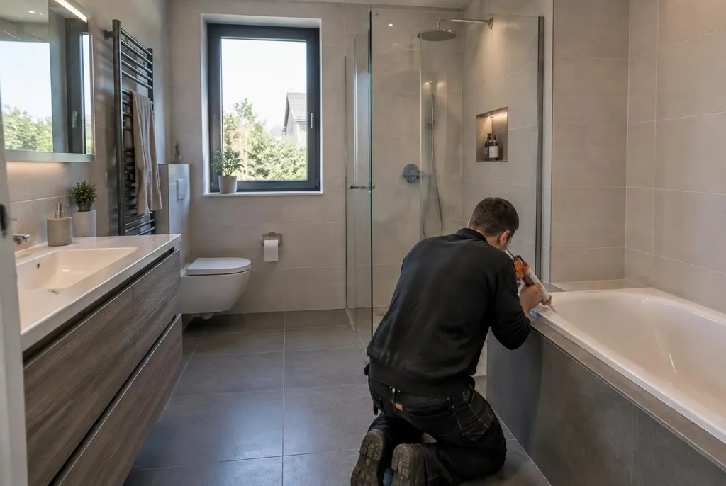 Kitbedrijf Hilversum – badkamer kit vervangen bij de douche